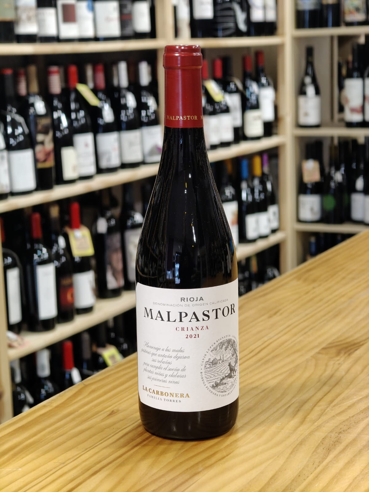 Malpastor tinto crinza